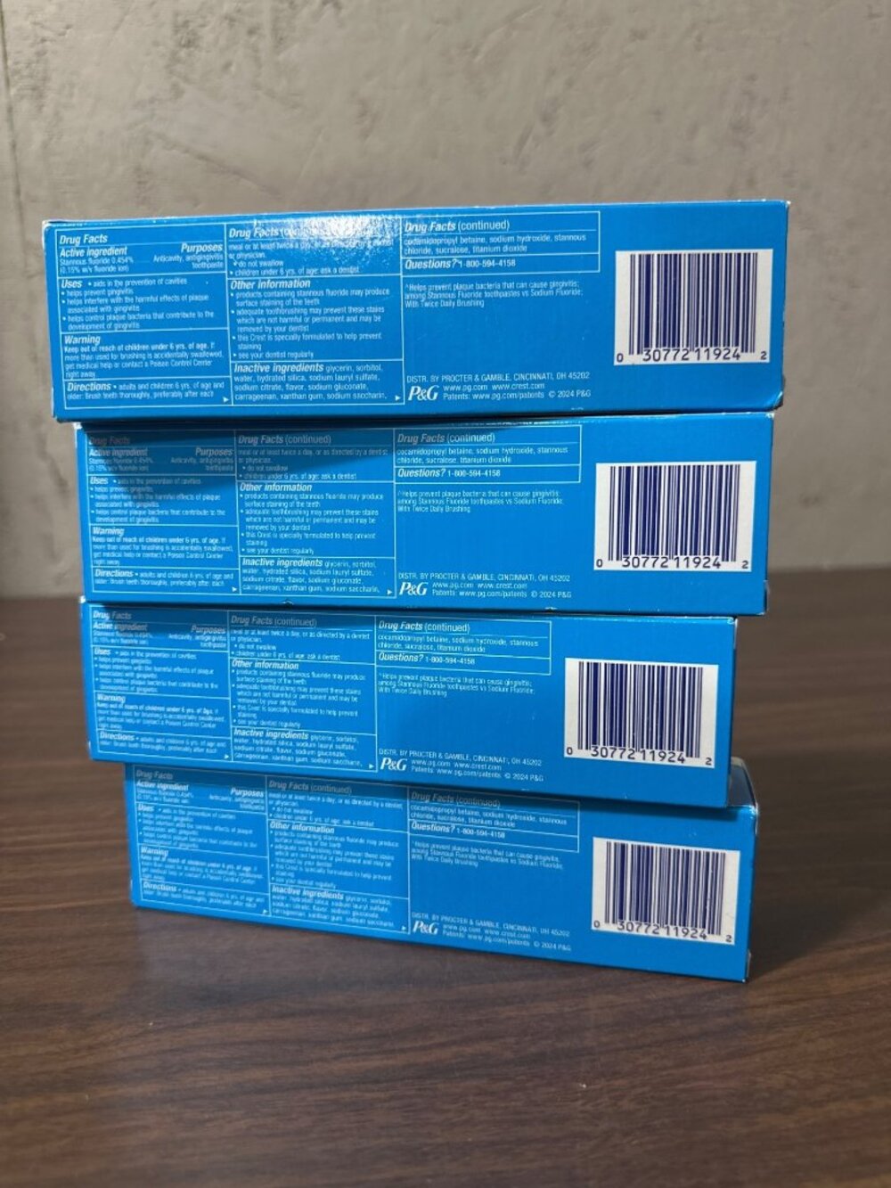 4pk- Crest Pro-Health Fluoride Toothpaste Maximum Cavity Protection - Picture 3 of 3